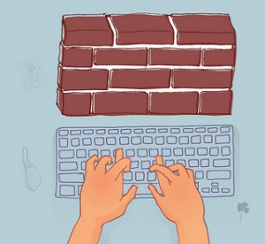 Talking to a brick wall